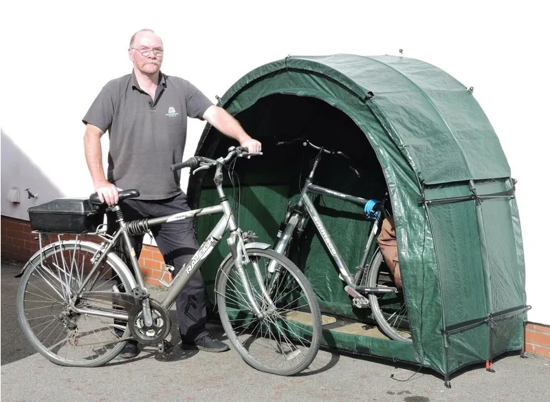 TidyTent TRIO Triple Arch Extra Strong Outdoor Storage Tent-1